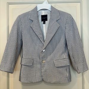 Seersucker Blazer boys sz6